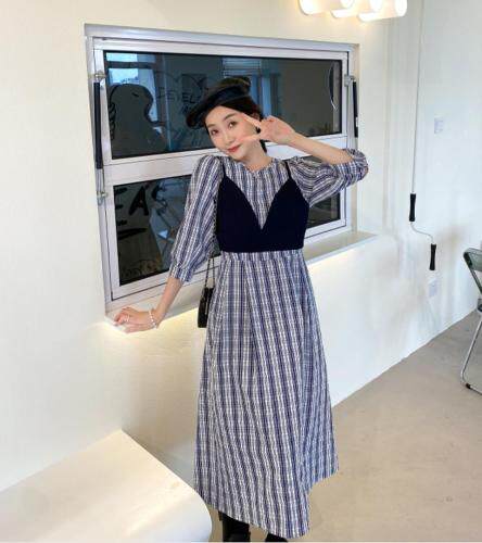 秋季新款连衣裙，女装连衣裙，E莎