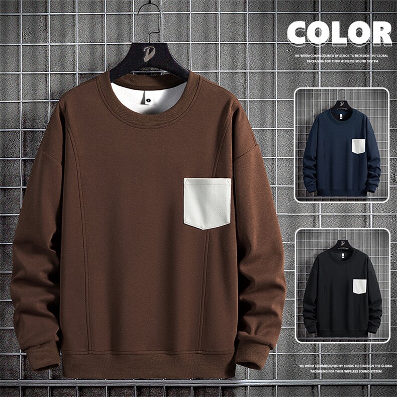 现货6501-P33大码控59春季大码宽松男士卫衣，男装卫衣，星座209