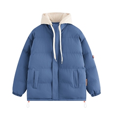 光板得物\唯品\抖音二开高品质多巴胺保暖连帽棉衣MY2273P70，男装棉衣，电商A247B