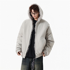 M8601-P95冬季新款男女同款座山雕连帽棉衣外套，男装棉衣，星座109