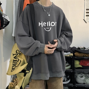 特P25控48秋冬新款男士圆领卫衣宽松休闲日常百搭上衣WQ2429图片