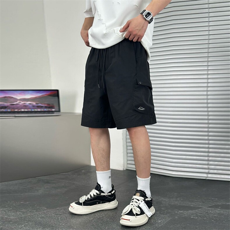 大口袋美式机能工装短裤男宽松运动休闲裤A329-K950-P50,男装休闲裤,电商A329