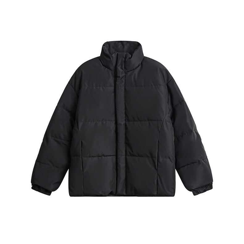 2025冬款纯色立领棉服--5215,男装棉衣,电商S012（CATTEE）