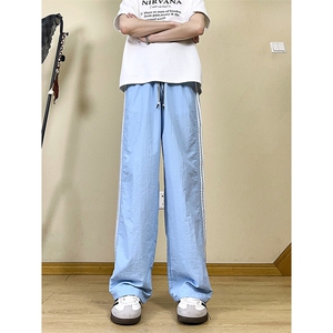 A178 DY5036  特P35限价79 三防面料薄速干裤三条杠裤子图片