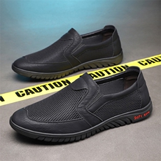 休闲鞋透气凉鞋网面镂空洞洞鞋男士运动鞋一脚蹬男鞋，男鞋休闲鞋，电商A223