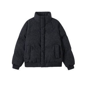 直播现货原版高品质冬季美式帆布皮棉服立体纹理加厚棉衣外套图片