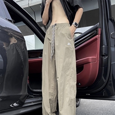 冰丝降落伞裤男夏季美式尼龙速干裤子户外休闲登山裤潮28566-p36，男装休闲裤，星座1008