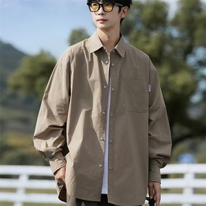 长袖衬衫男士秋日系cityboy工装衬衣潮流宽松休闲外套CY1058-P33图片