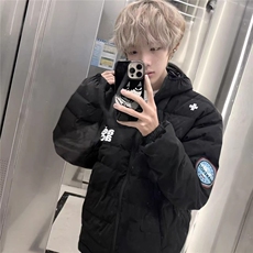 1506-1/MF91350D1/P92美式刺绣内胆外套男女棉服情侣连帽冬季，男装棉衣，星座1506