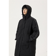 冬季新款中长款情侣韩版连帽羽绒服外套Y918/P190，男装羽绒服，星座202