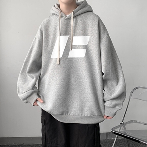 连帽卫衣男大码胖子帽衫大号运动服WY2435-P35图片