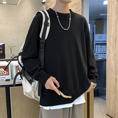 毛衣男秋冬高级感羊毛衫加厚针织衫日系慵懒风复古外套MY01-P42，男装针织衫/毛衣，星座308B-1