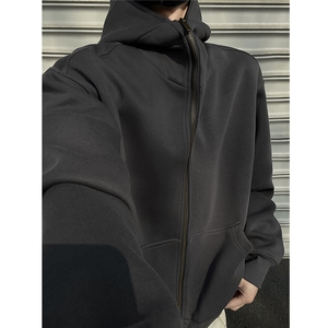 黑墙风 2025春 (现货)重磅460g高品质帽子结构卫衣开衫TTTB10-P85图片