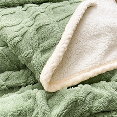 新款塔芙绒羊羔绒多功能毛毯，毯子，一起卖家纺