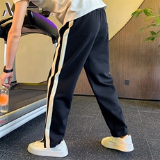 KK124加绒P58控78秋冬季卫裤男潮流直筒百搭休闲裤加绒款，男装休闲裤，星座215（原电商B249）