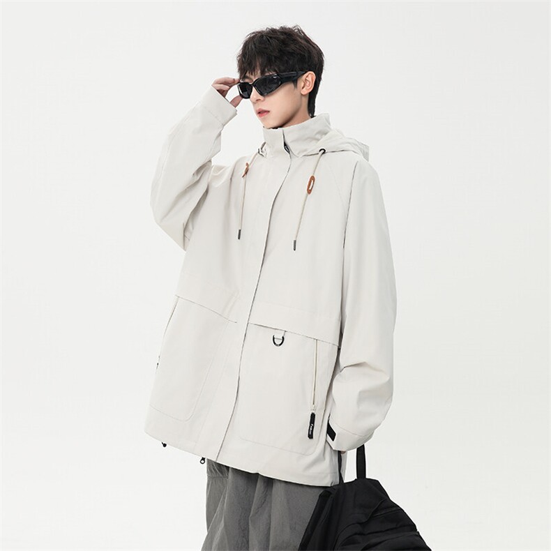JK850-P65现货工装夹克宽松户外冲锋衣男外套,男装夹克,星座1204