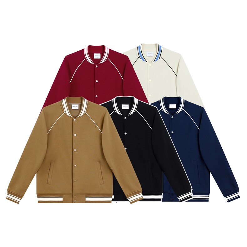 高品质!400克重磅流行美式潮流休闲百搭棒球服BQ55099特p65控98，女装职业装，星座610B-1