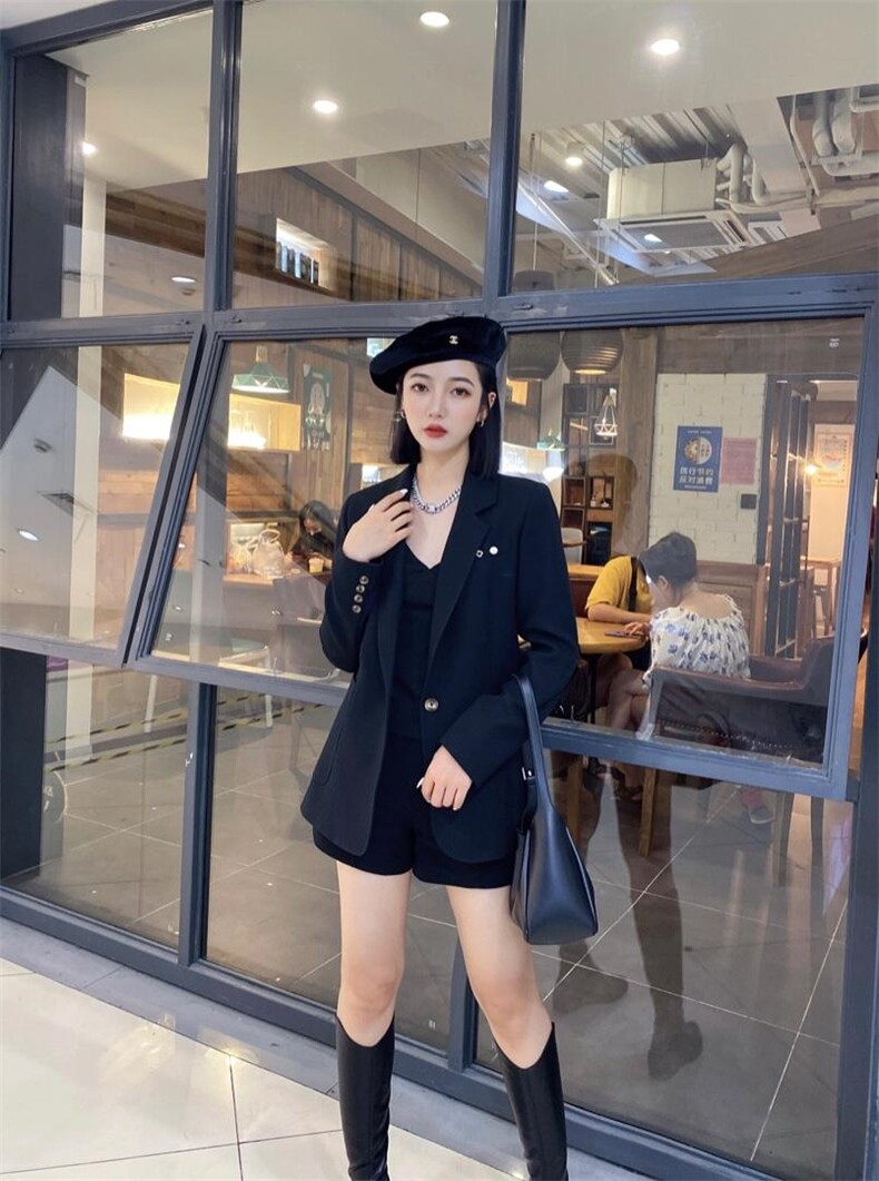 【现货】2021秋季欧版西装精纺TR面料系列款88010，女装西装，蓝典