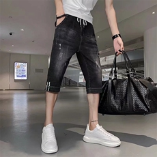 潮流春季牛仔裤男牛仔六分裤NL92P37，男装牛仔裤，星座1116-2