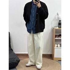 宽松阔腿休闲裤1302-GK03-P58，男装休闲裤，星座1302