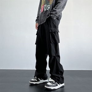 美式 hiphop高街宽松弹力工装ins休闲裤货号K2301P55图片
