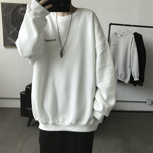 W33 情侣印花圆领秋冬卫衣 常规P28 加绒P38 S-5XL 支持定制图片