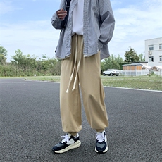 男士秋冬季潮流大码休闲裤宽松潮男直工装裤227-2*C547*P50控68，男装休闲裤，星座227-2