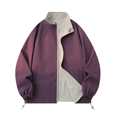 两面穿夹克潮牌百搭青少年防风立领休闲夹克外套时尚YY6029，男装夹克，星座1206（原A206）