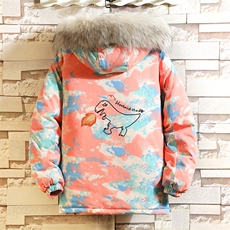 MC49040-P135日系潮衣男大码派克服男工装服外套袄砖墙，男装棉衣，电商A040A