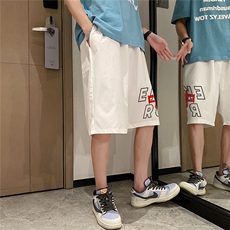 1港风休闲大码M-5XL运动5分原宿潮流五分裤男士中裤DK780P25控38，男装牛仔裤，星座226-2