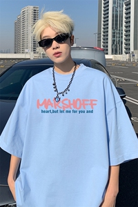 已注册新款抖音直播得物男女短袖T恤220克纯棉T4356P23图片