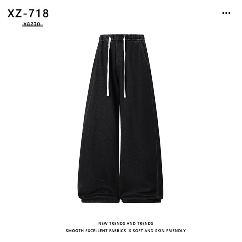 舒适长裤垂顺牛仔裤97%棉宽松有型直筒X8230-TP：40：79,男装牛仔裤,星座718