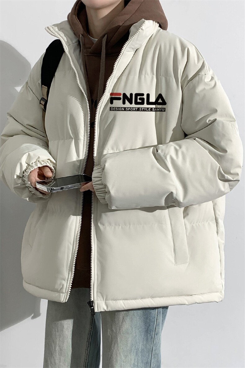 冬上新加棉加厚棉服潮青少年时尚印花立领棉衣外套男女8802-P60,男装棉衣,电商A441-1