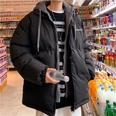 羽绒棉服棉袄子男士冬季新款加绒加厚假两件棉衣外套男MY8088，男装棉衣，星座1116A-1（原606A）