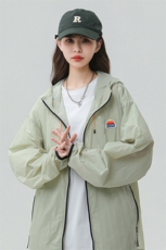 1中性无影墙撞色彩虹硅胶点缀大码M-5XL潮牌防晒服FS77001P65控88，男装夹克，星座226-2