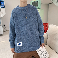 M19061-P45加绒款-P65加厚加绒毛衣男大码毛线衣男针织衫男线衫，男装针织衫/毛衣，电商A040