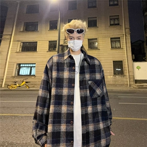 男秋季新款长袖衬衫外套 RC96 P43图片