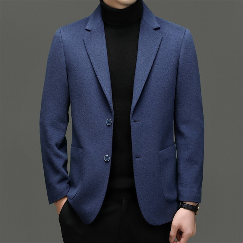 AE819秋冬新款羊毛精品轻奢高端男士西装休闲西服欧货高品,男装西服,钱塘207-3