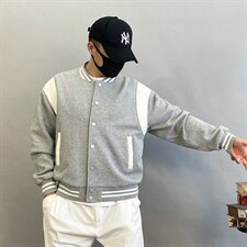 B2219-P178棒球服男士大码运动加绒外套棉衣宽松拼色情侣飞行夹克，男装夹克，星座1305