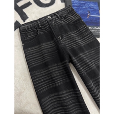 B221美式ins高街暗黑个性重工艺直筒牛仔裤LK26645-特P46控78，男装牛仔裤，电商B221