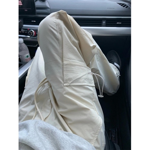 春夏季炸街爵士舞裤子男工装大口袋宽松休闲长裤 K347图片