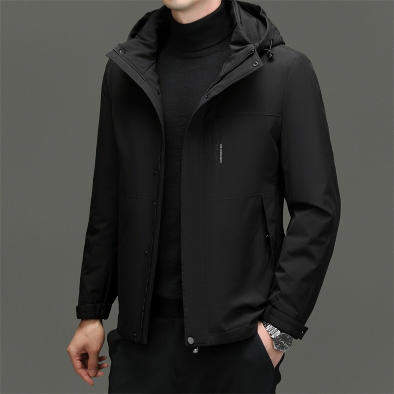 DF23851钱塘2020-2冬季新款百搭厚款中年男士羽绒服P205,男装羽绒服,钱塘207-2