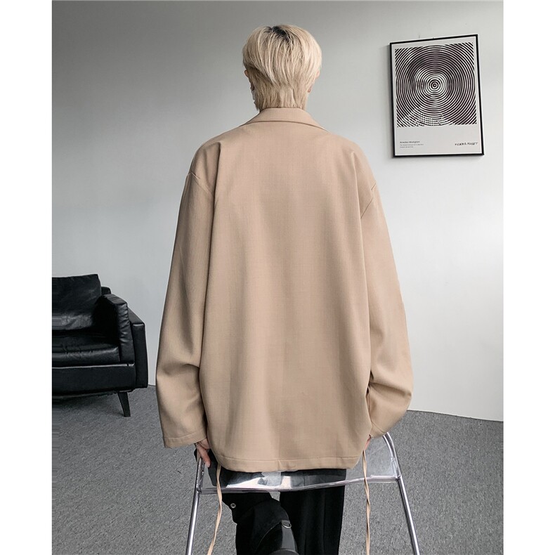 现货KS1162-特P50控98新中式小众西装大码外套长袖,男装衬衫,电商A059