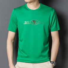 SQY302男式2023年夏季新款T恤男短袖商务时尚休闲体恤男装P50，男装T恤，电商B360