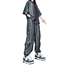 量大优供视频束脚冰丝长裤M-5XL特P30控68CK32，男装休闲裤，电商B325