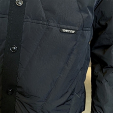 新款男士小翻领羽绒服夹克加厚防寒309B-3-81072-P188，男装夹克，星座1409-3