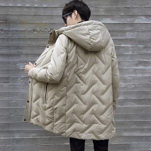 羽绒服男 2020冬季新款中长款男士加厚外套DS275T图片