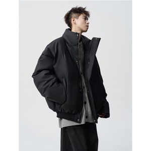 新款冬季棉服棉衣男生加厚保暖面包服休闲潮牌帅气外套TT1728 P98图片