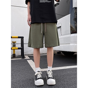 8XL-M特大码短裤男宽松运动裤夏季休闲裤户外冰丝五分裤DK1530P25图片