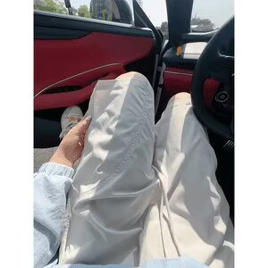 百搭文艺潮流流行无品牌原宿网眼透气运动短裤男夏季薄款冰丝新款图片